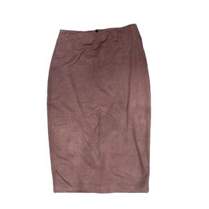 Velour Purple Skirt